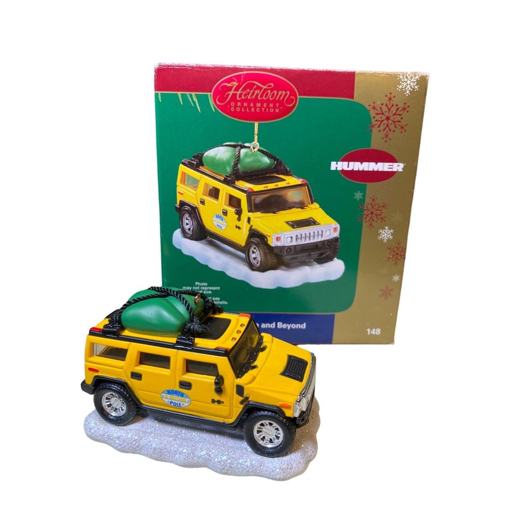 Heirloom Hummer  To The North Pole and Beyond  ornament